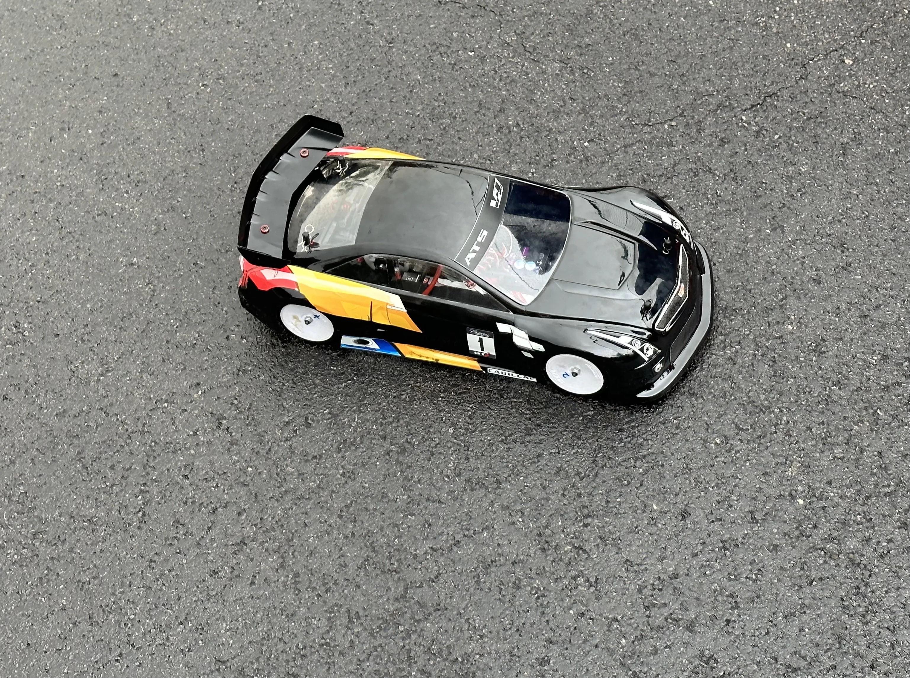 Wysokiej jakości 1/10 PC ATS -V RC obudowa 260mm rozstaw osi 190mm szerokość przezroczystego poliwęglanu do RC On-road GT Touring Pan Car