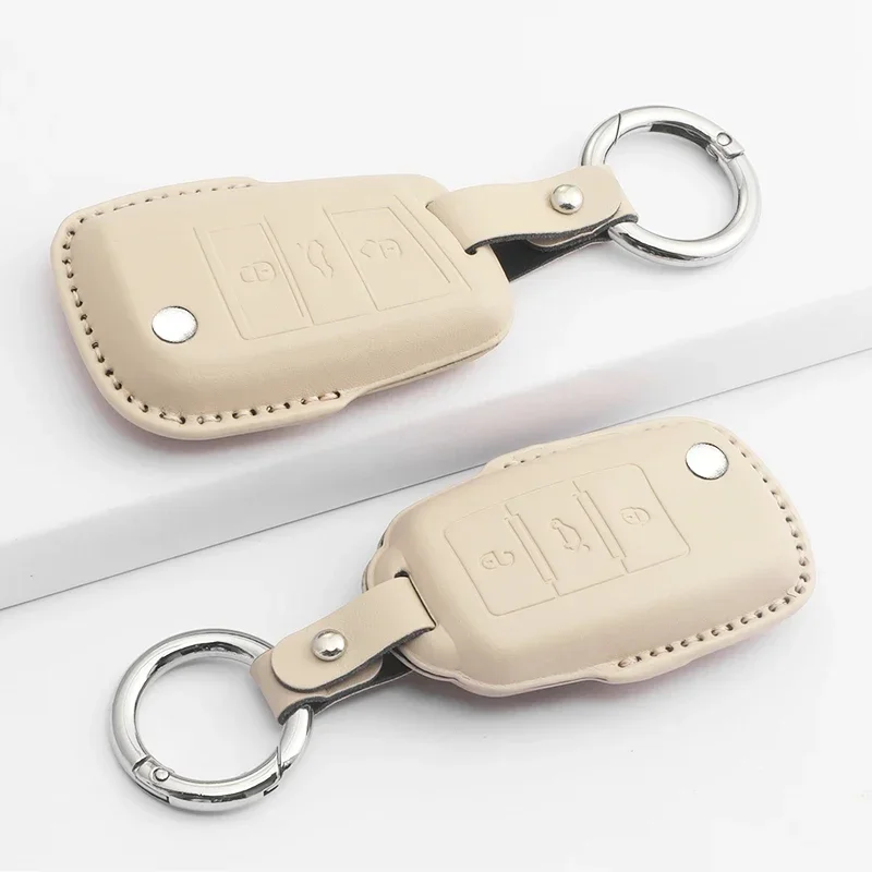 Plutónium autó keychain Hátvéd esetben fedezze számára VW Volkswagen Lovas póló Golf passat Bogár tiguan Škoda Octavia kodiaq Felfekvési felület Leon, a profi Althaia