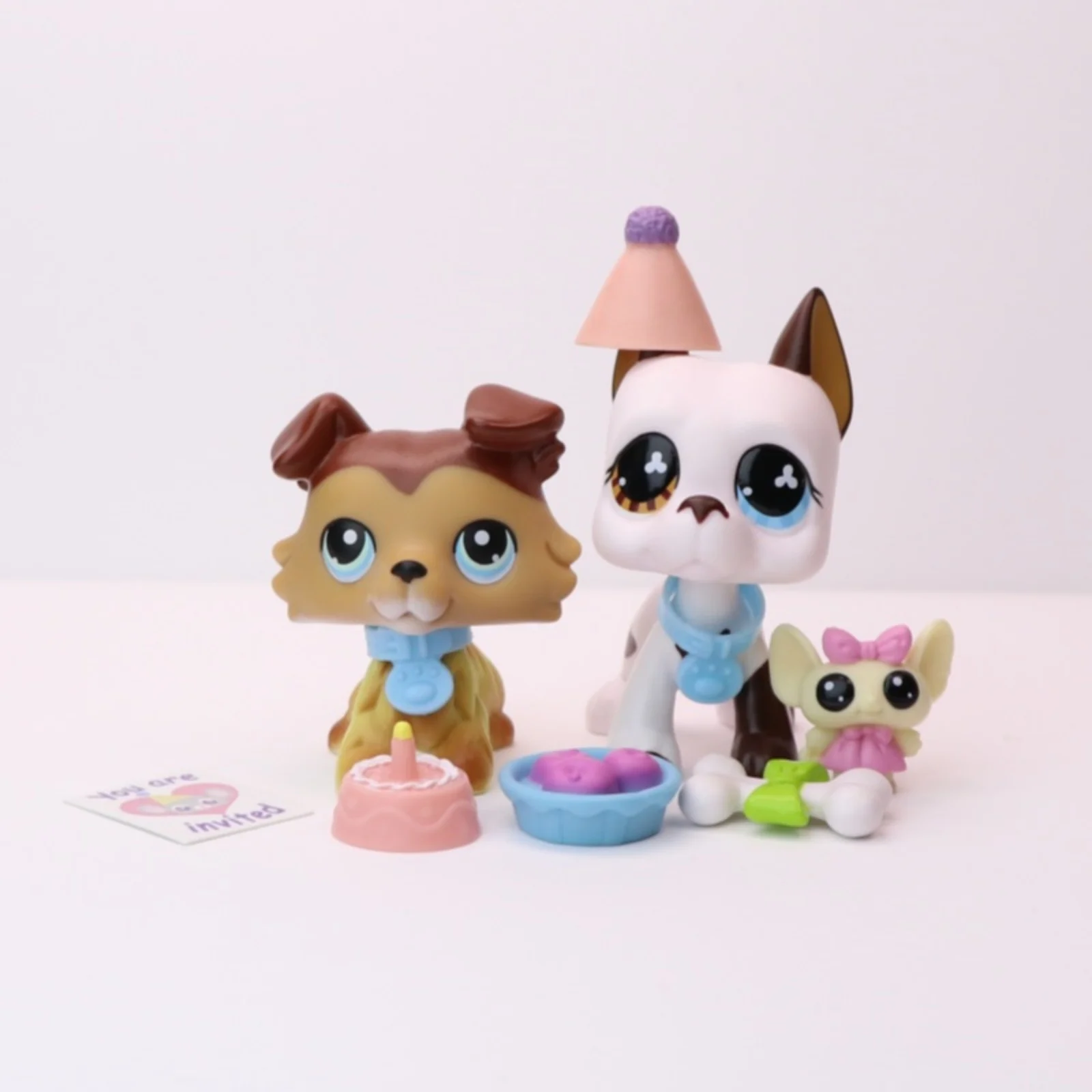 

4 pcs Minilpsshop Shop Bobble Head Toys Shorthair Cat # 339 # 391 # 1116 #886 Gifts Collectibles for lps