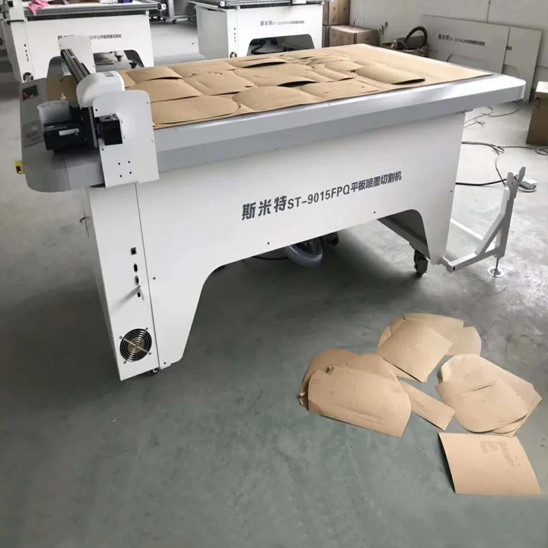 Inkjet cutting machine Automatic Oscillating vibration knife cutting machine for garment fabric layer  Inkjet Print And Cut Subl