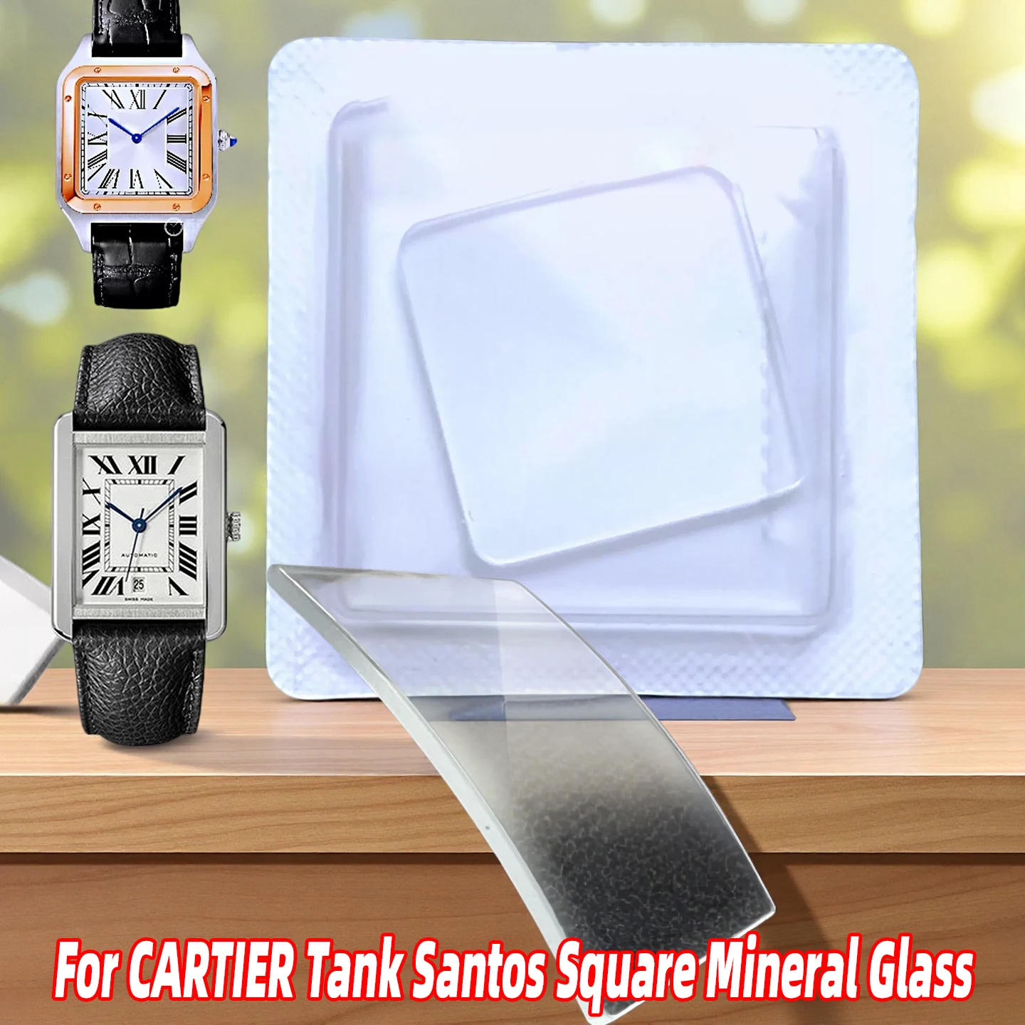 Voor Cartier Tank Mineraalglas - Cartier Watch Tank recensie en prijs