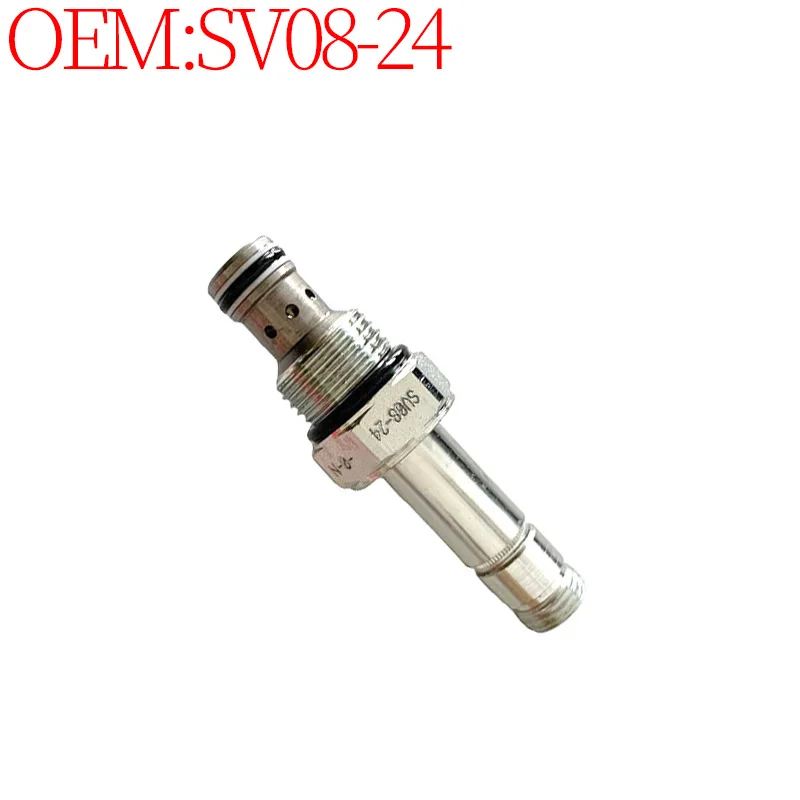 SV08-24 SV0824 Threaded Cartridge Solenoid Valve Spool for Parts Construction Machinery Accessories High Quality