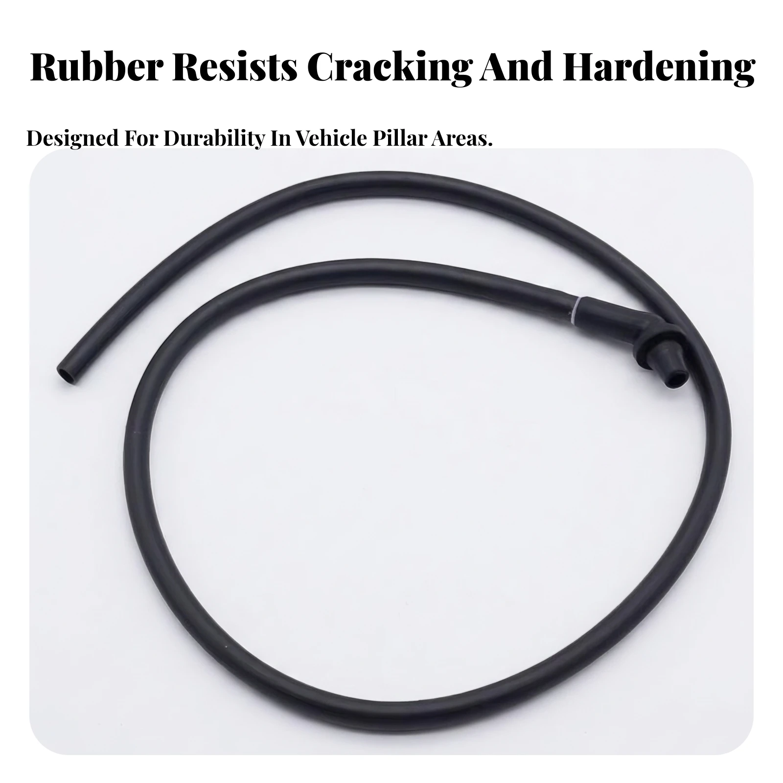 Sunroof Drain Hose OEM Fit Sunroof Water Drain Hose Plug and Play Pre-Formed for DIY Mechanics, Leak Avoidance