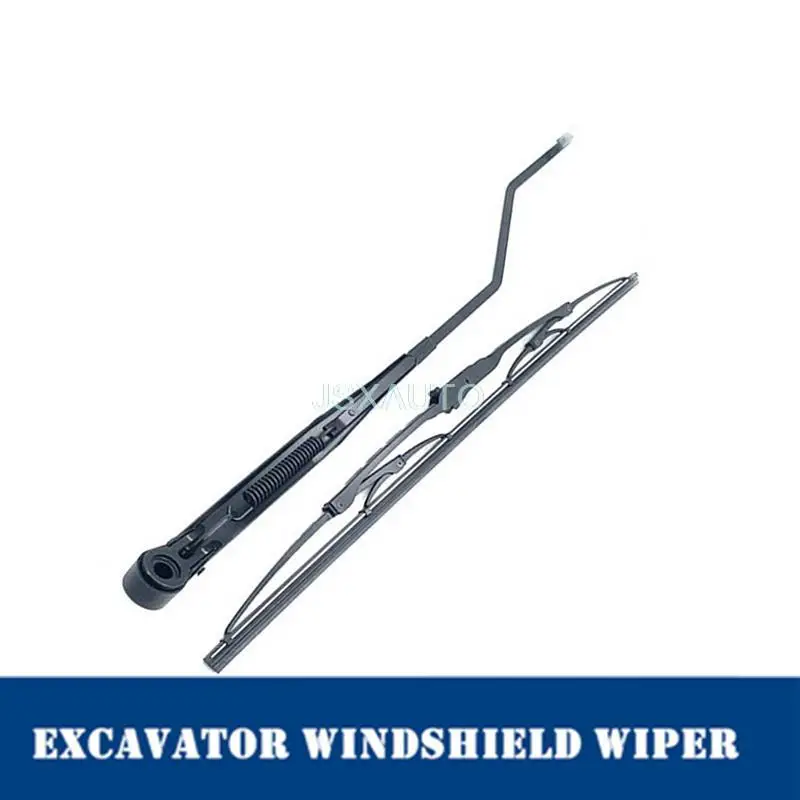 

For Hyundai R110 130 215 225 275 305 385-7 Excavator parts New Front Windshield Wiper Arm Wiper Wiper Rubber Strip High Quality