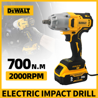 DEWALT Brushless  Impact Professional Wrench 20V  Battery 2000RPM Electric Cordless High Speed Car Truck Repair Power  Tools