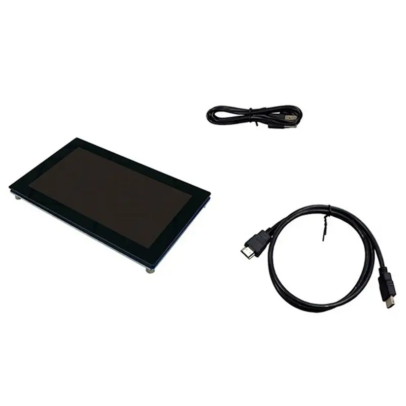 

Изысканный 5-дюймовый IPS-совместимый HD-монитор емкостный сенсорный экран для Raspberry Pi 3B/3B +/4B Orange Pi Sp