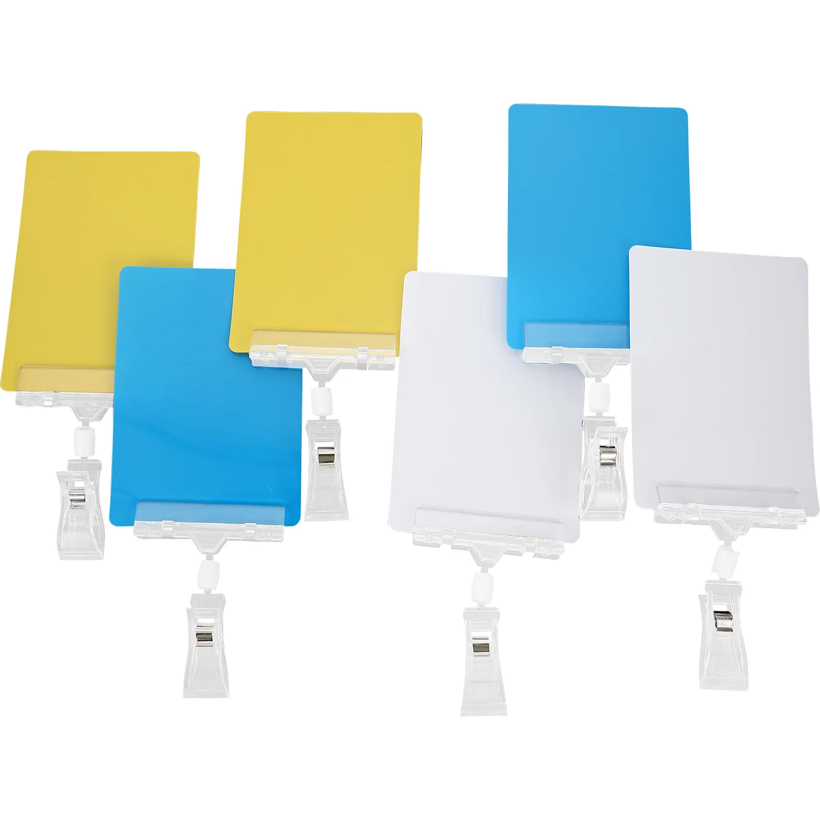 1Set Reusable Erasable Price Sign Holder Adjustable Display Stand for Retail Store Supermarket Advertising Menu