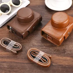 Leather Full Case Camera bags Fit For Fujifilm X10 X20 X30 X100 X100S X100T X100F Storage bag Protecting the cameras Waterproof