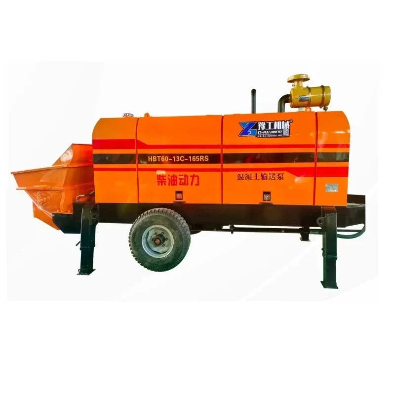 Concrete Mixture and Pump Yg Concrete Mixer Pumps Manual Concrete Pump