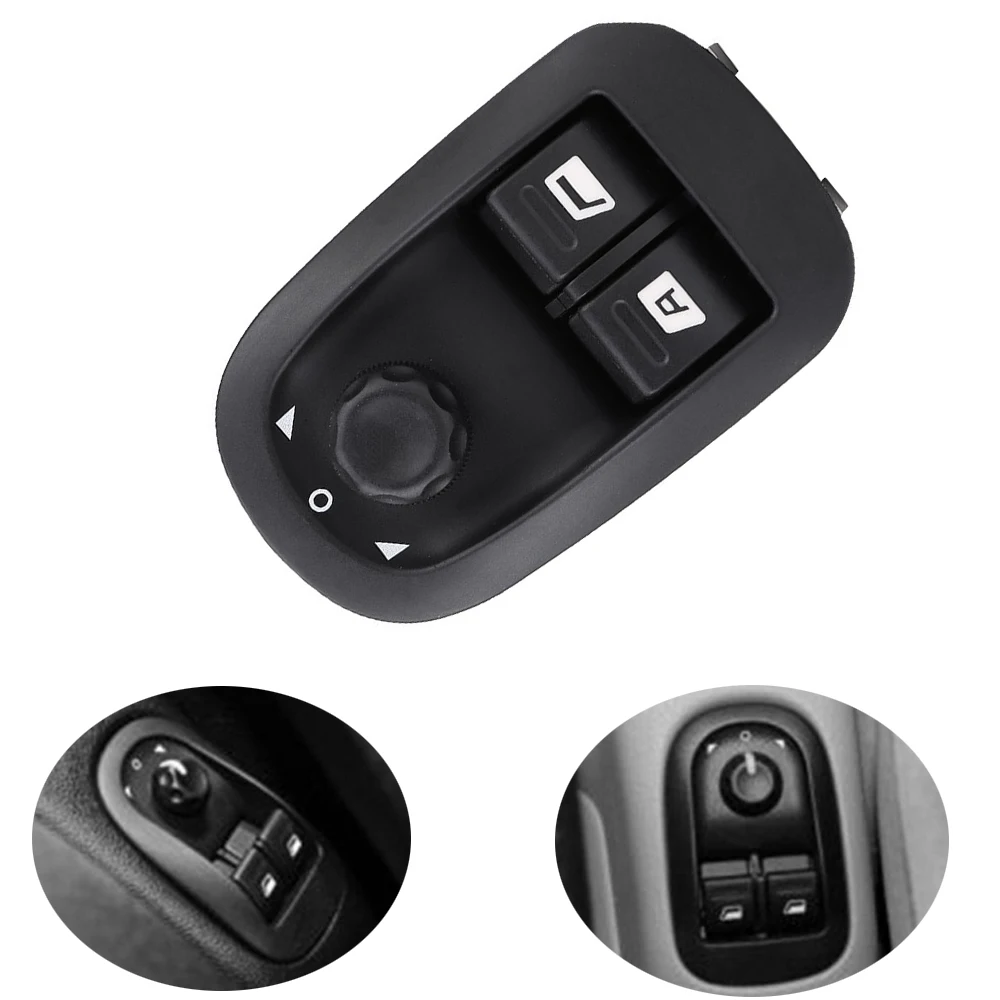 6554.WA przedni lewy kierowca elektryczny przełącznik okienny pasował do PEUGEOT 206 SW (2E/K) 2002 dla PEUGEOT 206 + (2L _, 2M _) 2009