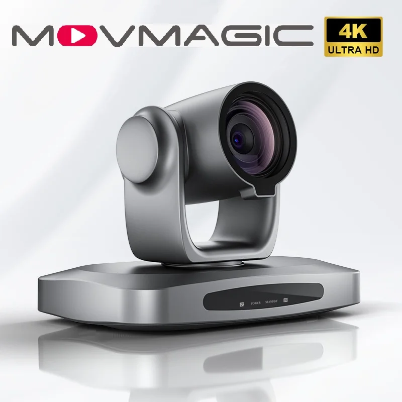 Movmagic MC3 30X 4K30P Ultra HD PTZ Camera With Catch Up Function 1 Year Warranty Live Streaming Conference & Broadcasting Use