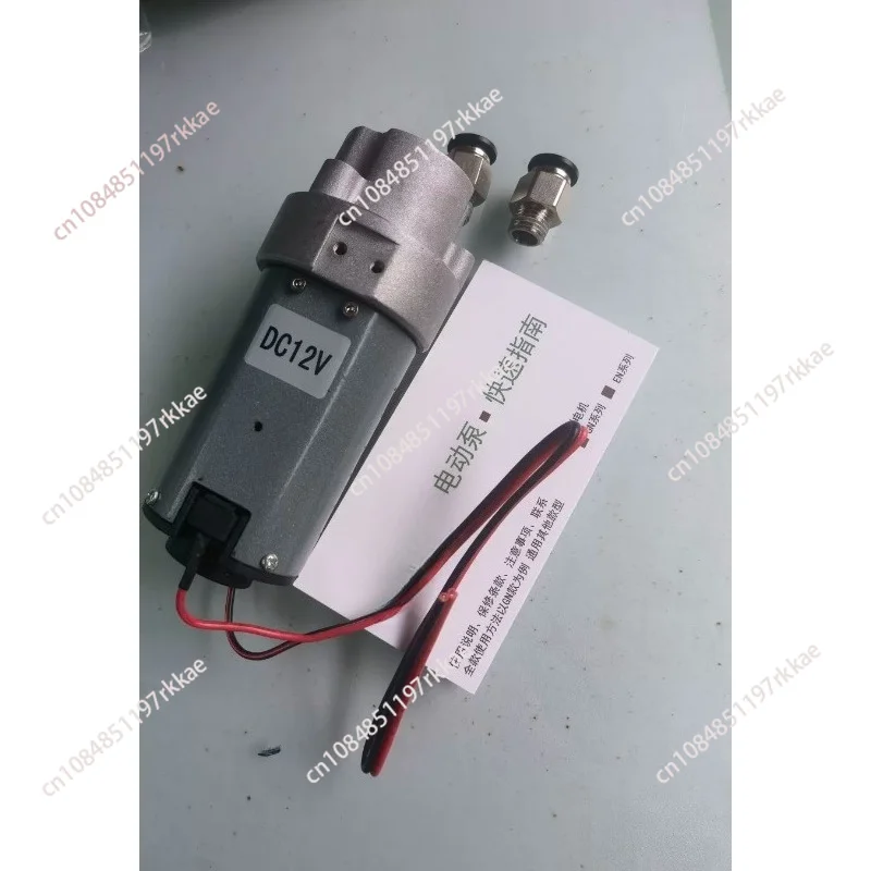 DC 12V Gear Oil Pump Engine Oil Pump Micro Self-suction Gear Oil Transfer Pump