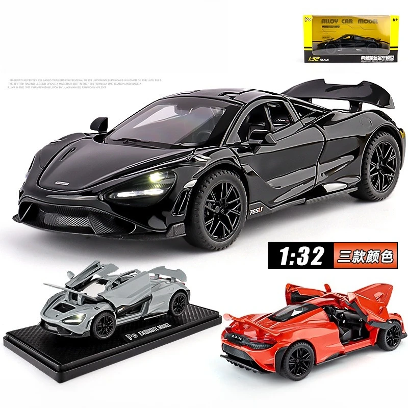 

1:32 Alloy Car Model Simulation Supercar Boutique Ornament Cross-border Toy Car