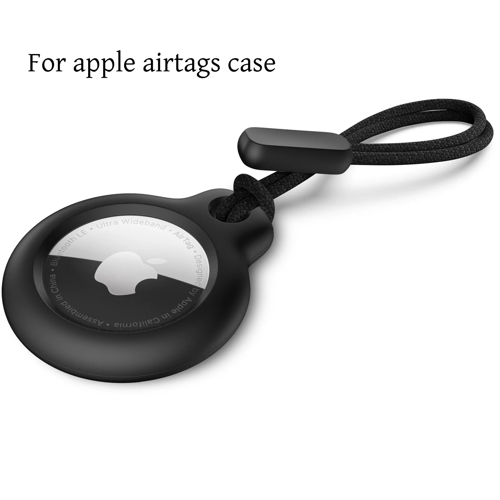 

Case For Apple Airtags Locator with Strap Protective Cover Anti-Lost Keychain Cases for Airtag Holder Tracker Keys Bags Luggage
