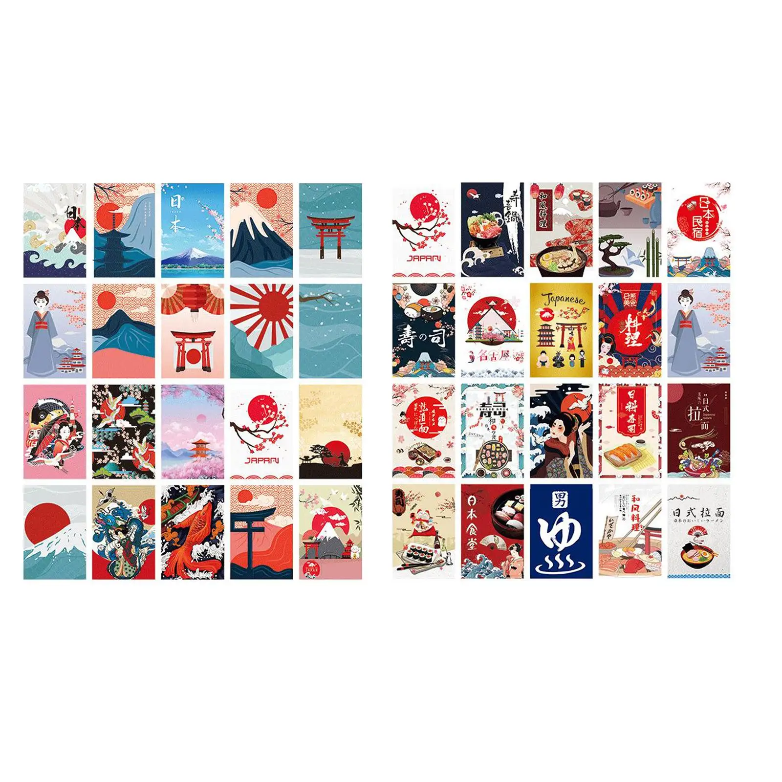Japanese Theme Bunting Flags Bold Polyester Party Banner Pennant Home Shop Restaurant Doorway Decor