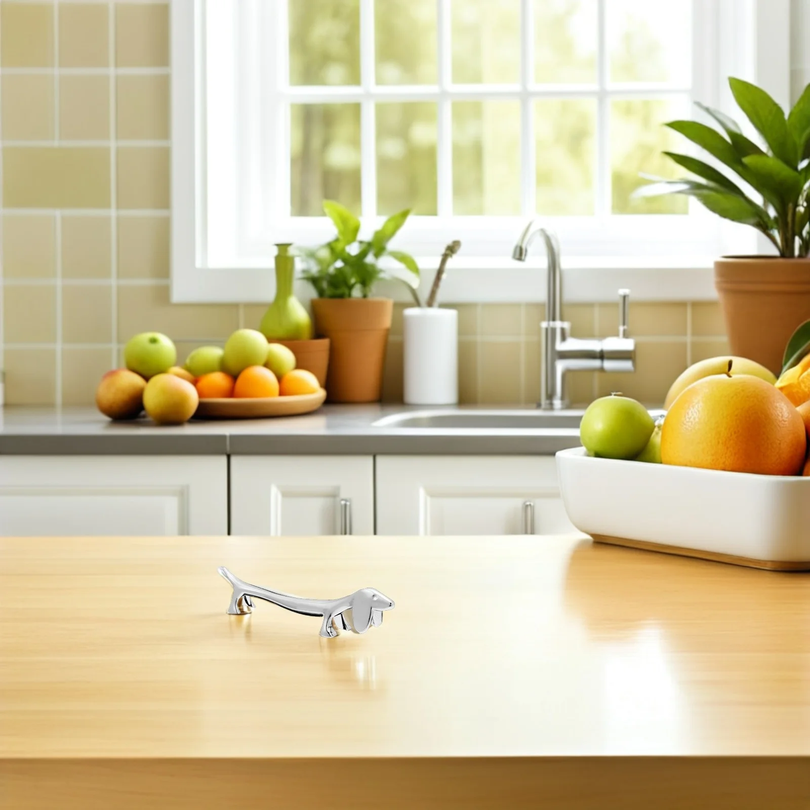 

6Pcs Metal Dog Shape Chopstick Rests Zinc Alloy Decorative Cutlery Organizer Elegant Dining Table Accessory Chopsticks Rest