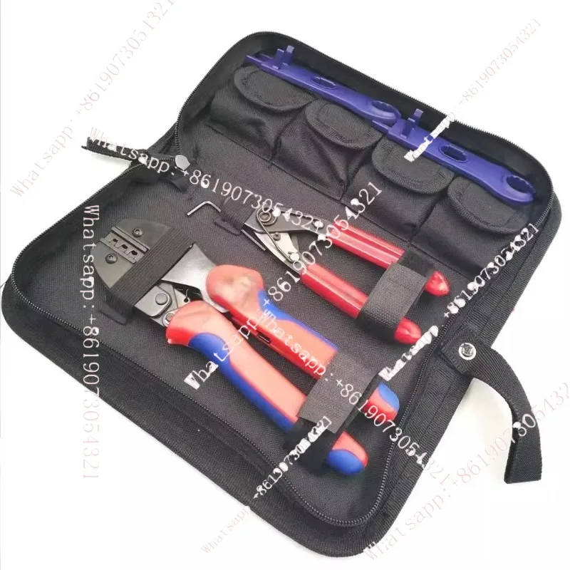 LY-2546BS Solar photovoltaic set Electrician crimping wire cutting wire stripping pliers crimping pliers kit set