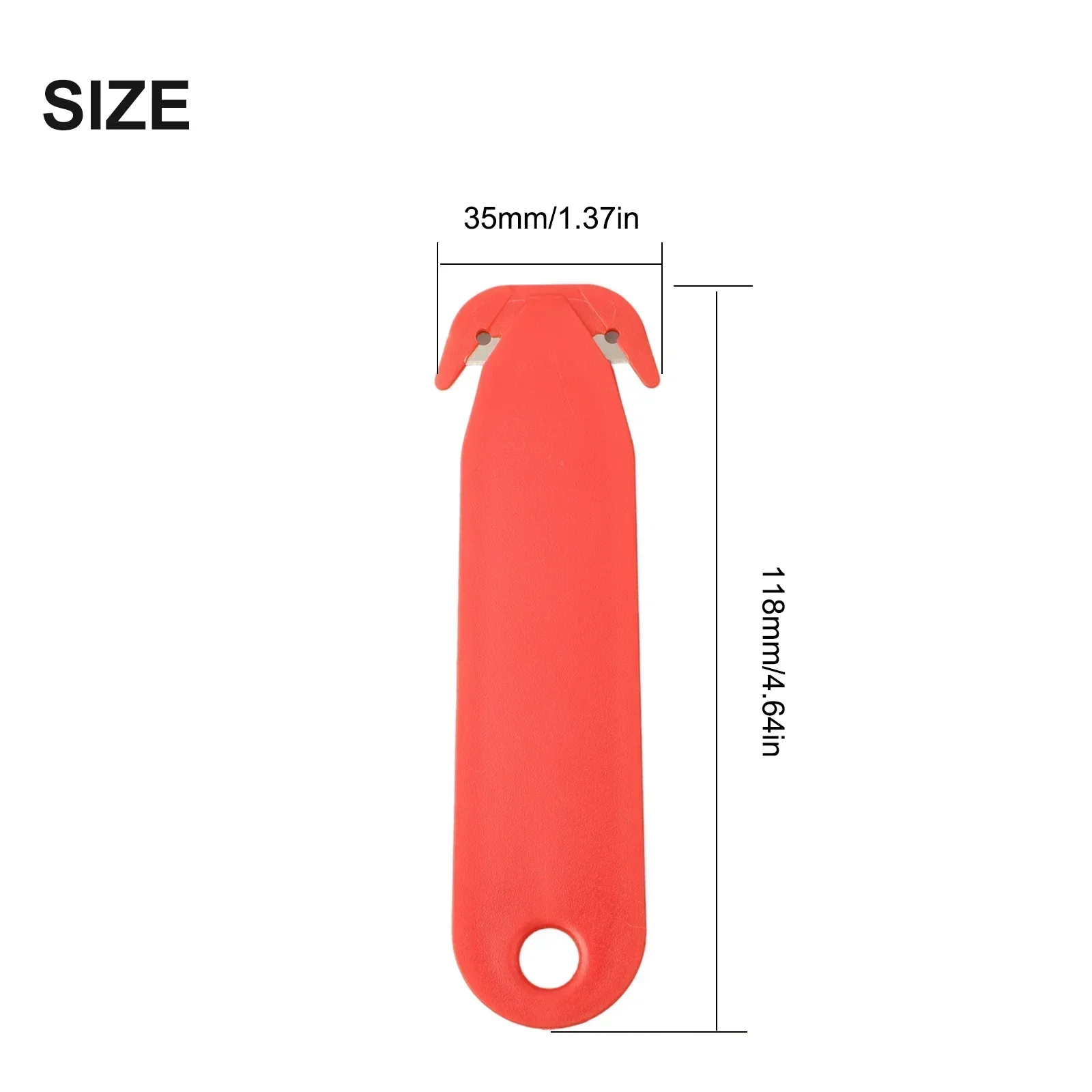 Unpacking Tool Double-edged Safety Box Cutter Blade Multi Tool Film Cutting Art Paper Cutter Express Unboxing Blades Tool