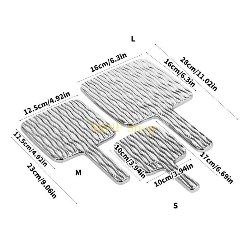 M89F Gương tay Du lịch Mình trang điểm Gương cầm tay Gương Vanity Gương Vanity Gương động
