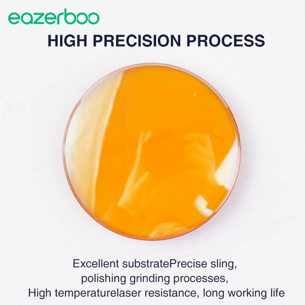 EAZERBOO Co2 PVD ZnSe Focus Lens Dia 12/15/18/19.05/20mm FL 38.1/50.8/101.6/127mm For Laser Engraving Cutting Machine