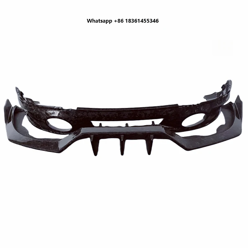

Forged Grain Carbon Fiber Rear Diffuser Front Bumper Rear Spoiler Body Kit 992