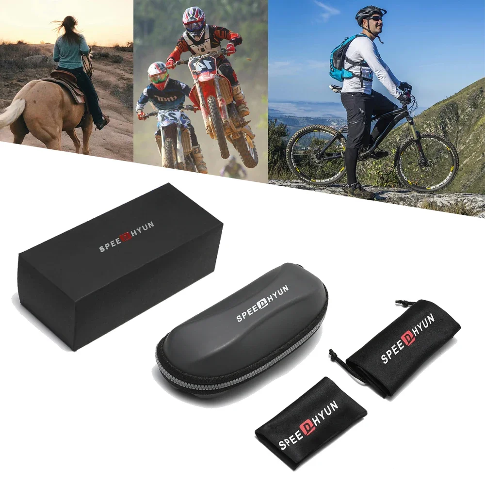 SPEEDHYUN في الهواء الطلق الدراجات TR90 إطار نظارات واقية الرجال نظارات نسائية الصيد القيادة الاستقطاب UV400 الصيف نظارات