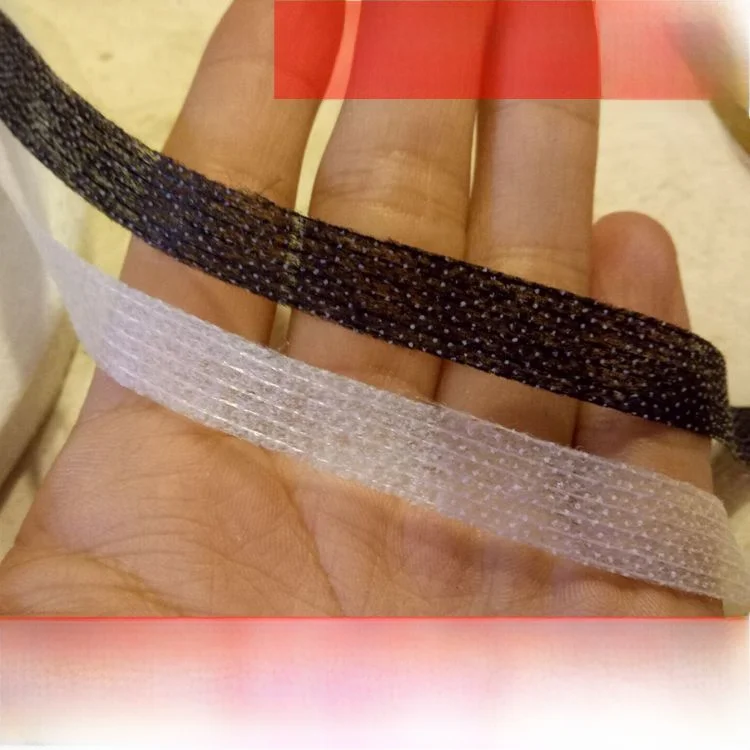 

Односторонняя клеевая прокладочная лента для домашнего шитья, аксессуары для ткани, DIY, прямая вшивная лента, тканевая прокладка 1 см