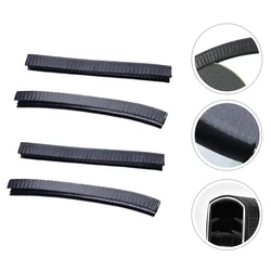 Accesorios para monopatín, placa protectora, cubierta protectora para tablero de peces, parachoques, nariz, goma de silicona, protección contra impactos, 2 pares