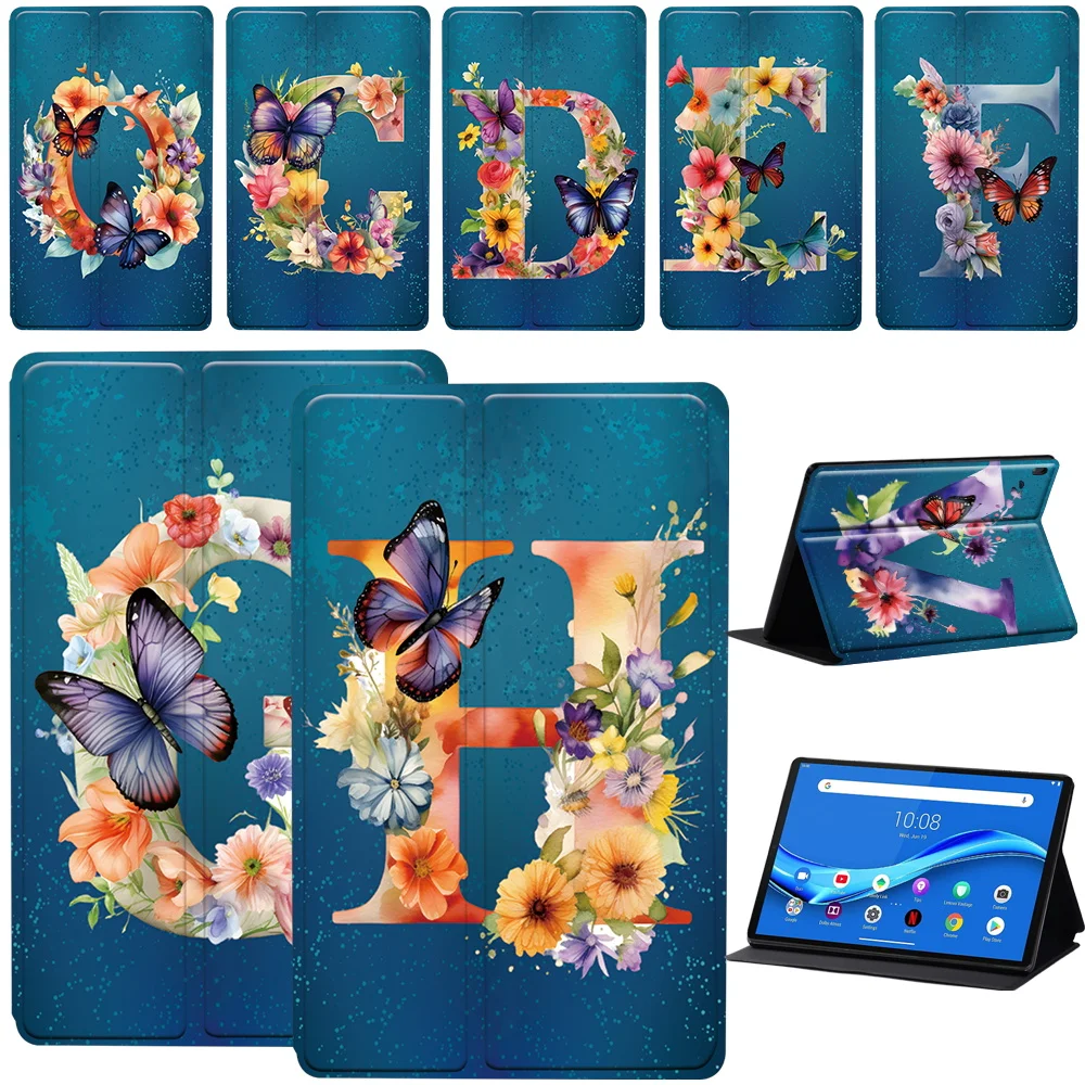 Butterfly Pattern Case for Lenovo Tab E10 10.1