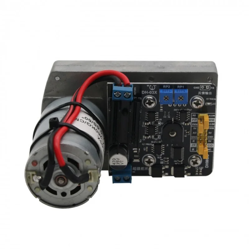 DH-03X 260KG/CM Steering Gear with D Shaft Potentiometer Feedback DC12-24V For RC Robot Arm