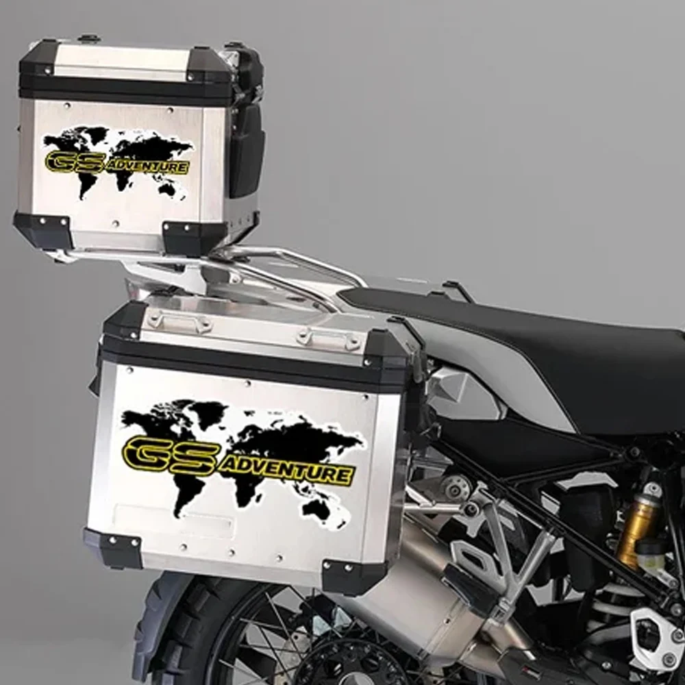 ل BMW G310GS F750GS F800GS F850GS R1150GS R1200GS R1250GS دراجة نارية الأمتعة حالات جذع دراجة نارية ملصقات حامي مائي #4