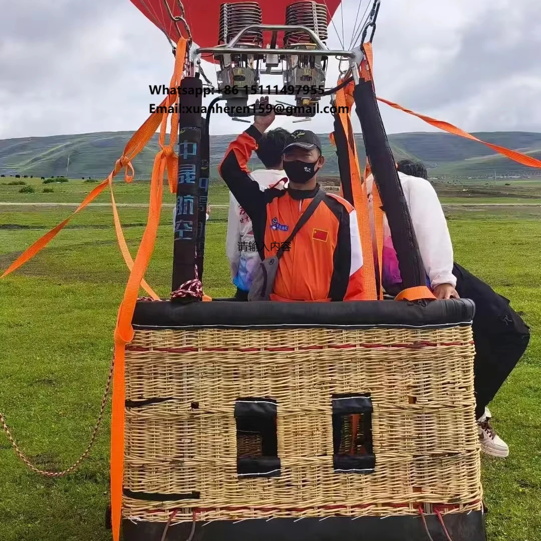 Zhongsheng ZS-7 Alien-shaped Manned Mini Remote-Controlled Hot Air Balloons Nomex Material 21m*17m Size