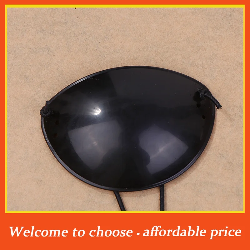 VP Correcti1PC hildren's Monocular Eye Goggle Patch Amblyopia Blindfold One Eye Strabismus Translucent Black Single Eye Protect