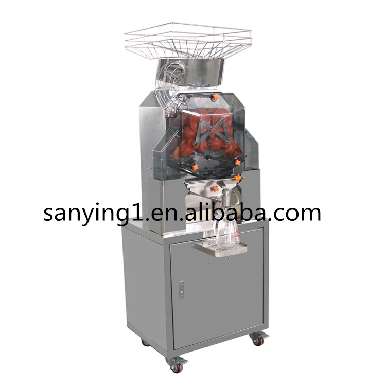 SY-2000B-1 Commercial Pomegranate Lime Fresh Orange Juice Making Press Extractor Machine Whole Electric Orange Juicer Squeezer
