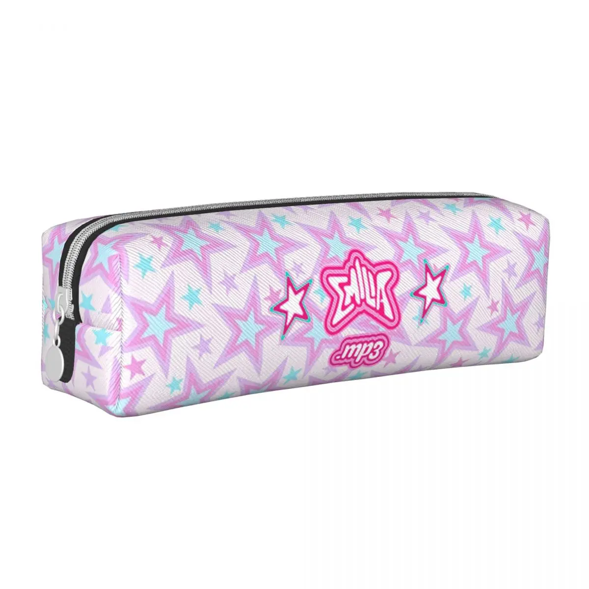 Fun Emilia Mernes MP3 Pencil Case Pencilcases Pen Holder for Girl Boy Big Capacity Bags Students School Gift Stationery