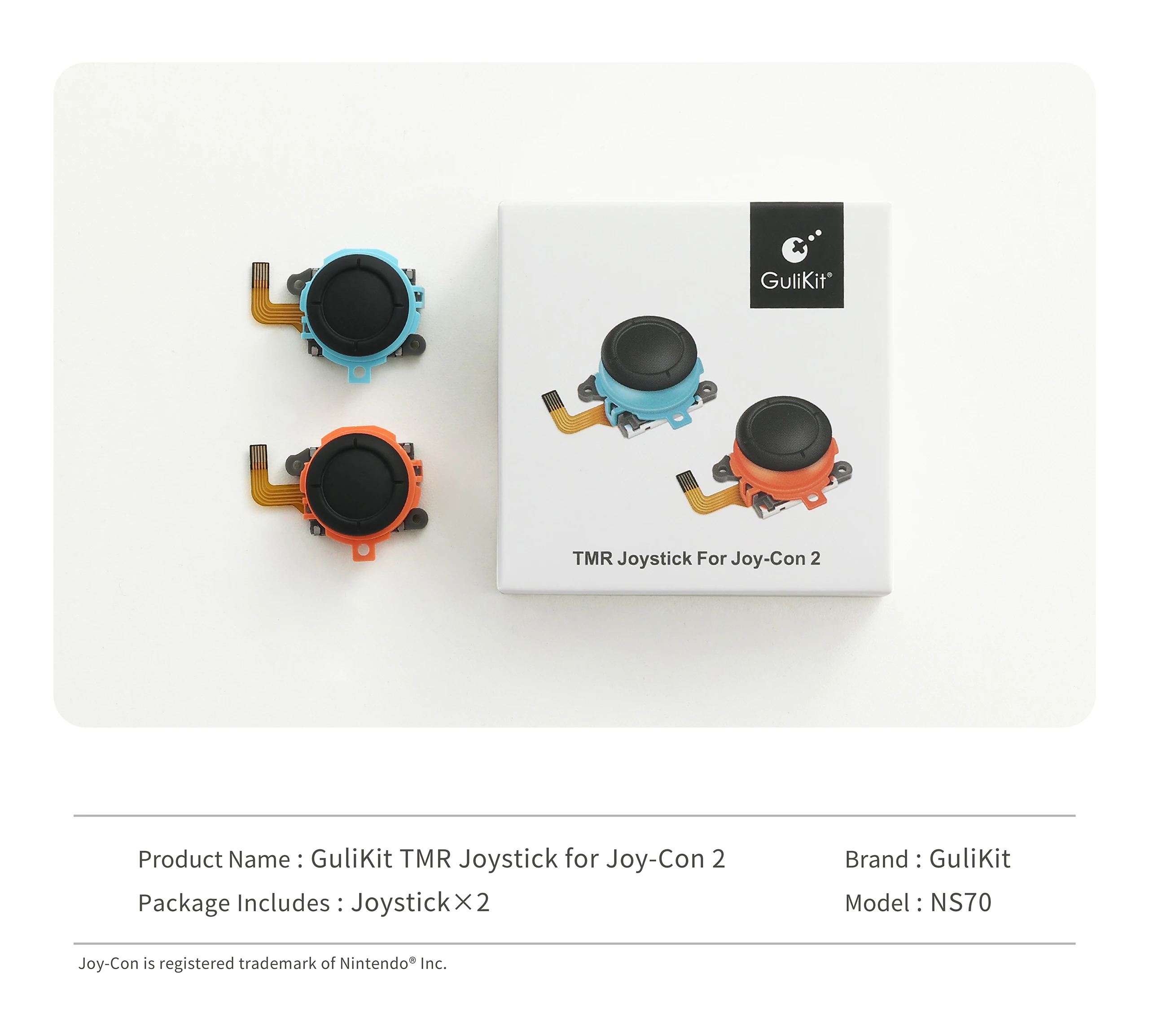 GuliKit Switch 2 Joystick Replacement for Joy-Con 2