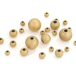 20Pcs Stainless Steel dull polish Spacer Beads For Jewelry Making 3 4 5 6 8mm Loose Beads Charm For DIY Bracelets Wholesale