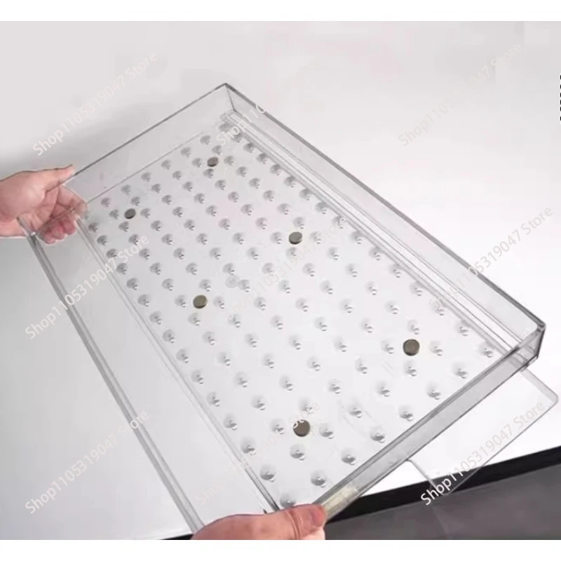 Acrylic Manual Seed Sower 32/50/72/105 Holes - Efficient Seeding Tool for Seedling Tray Garden Nursery Planting