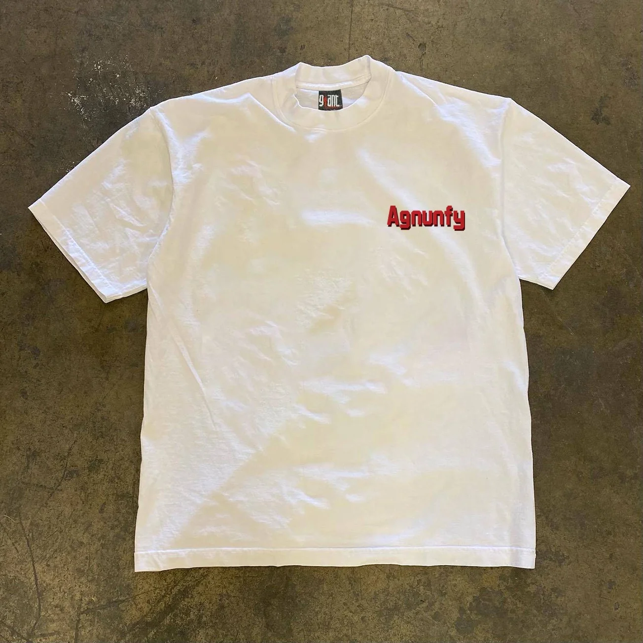 Loose Fit Cotton T-Shirt Short Sleeve Double Thread 3A260g Retro American Style for Men And Women Breathable Printed Tee
