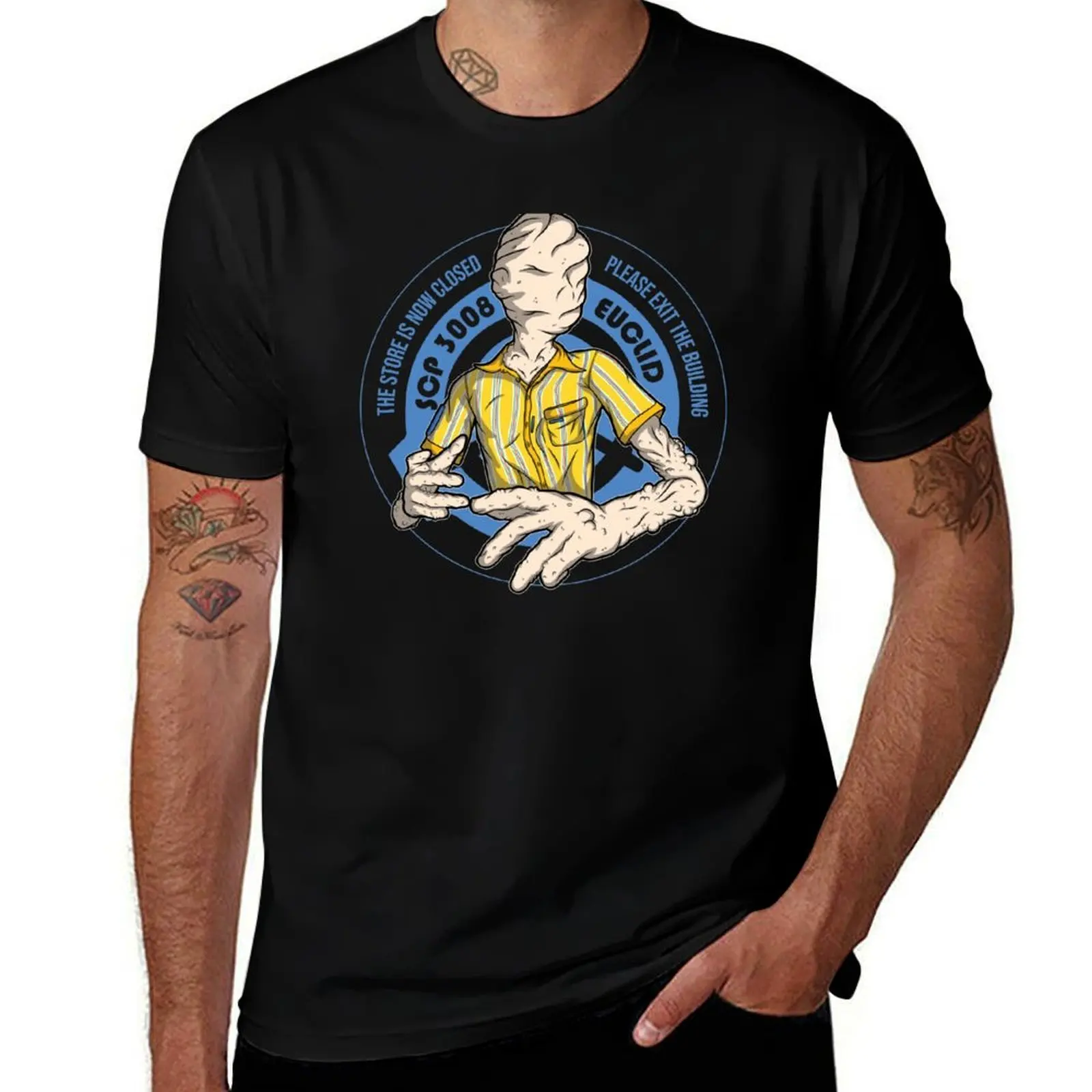 

SCP 3008-1 T-Shirt man graphic t shirt t shirts for man cotton funny T-Shirt
