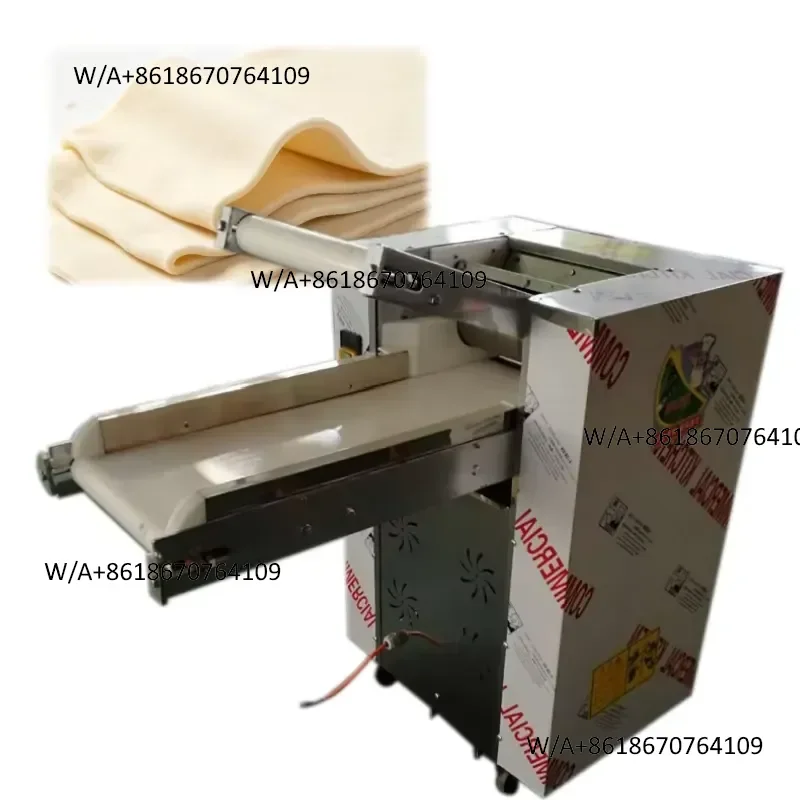 Durable Dough press and kneader, industrial dough flattening equipment for the production of uniform and smooth dough sheets,