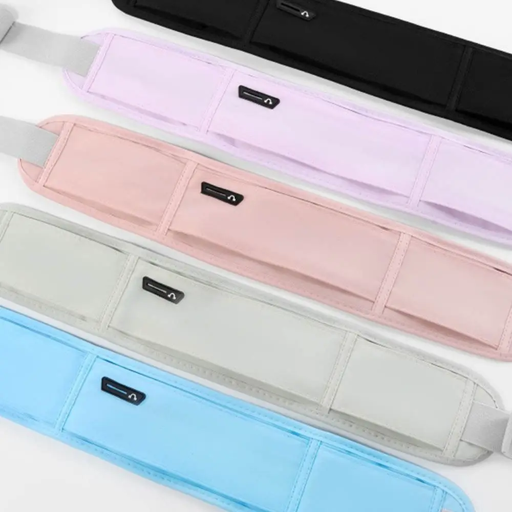 Waterproof Sports Waist Bag with Phone Holder Bottle Holder Multi-function Waist Pack Invisible Close Lightweight