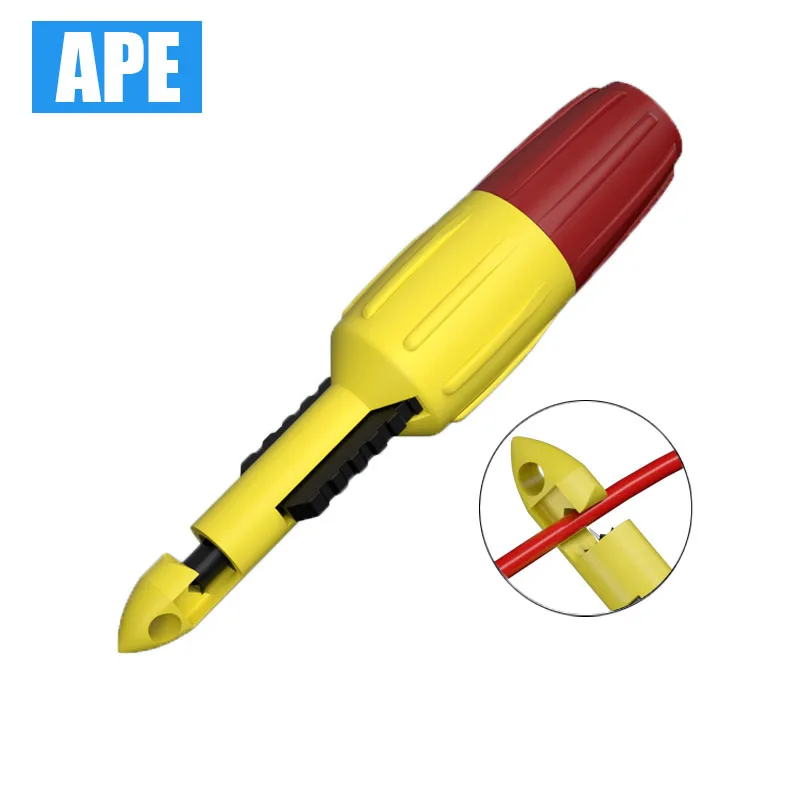 Sonda Perfurada Fio Isolado Perfuração do Circuito Automotivo Detecção Ininterrupta Restauração do Gancho do Teste Ferramentas de Reparo mm mm