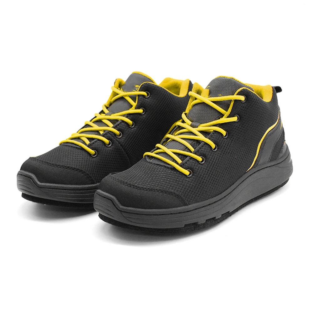 Muchowe buty do wody lekkie rybki wodery siateczkowa tkanina buty filcowe stalowe gwoździe odporne na zużycie zewnętrzna rafa antypoślizgowa
