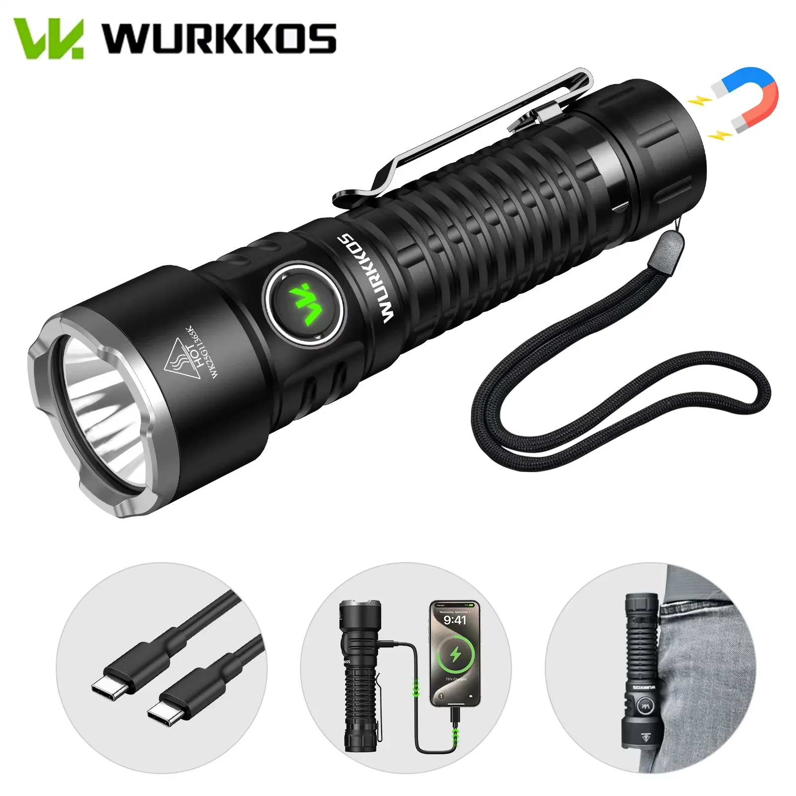 yZ[zWurkkos TS28 21700 [d^NeBJd USB-C|[g 3200LM ˋ506M r[ IPX8h e[XCb`