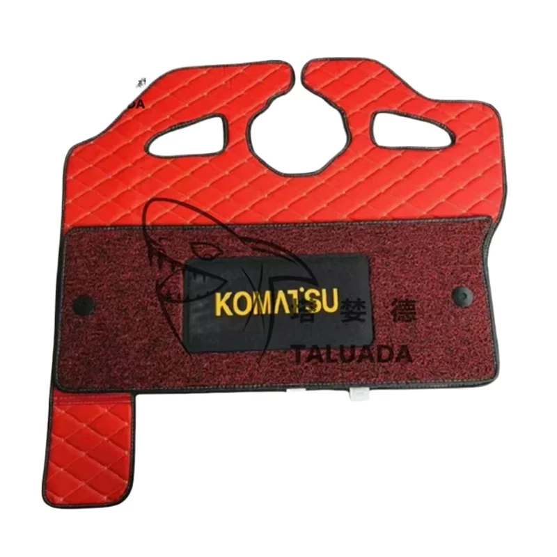 

Cab Foot Mat Rubber Floor Mats Komatsu Pc130 Pc160 Pc200 Pc210-7 Pc300-7 Cabin Pad Carpet