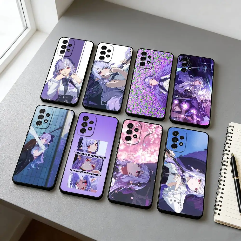 

ZZZ V-Vivian Phone Case For Samsung S25,S24,S21,S22,S23,S30,Ultra,S20,Plus,Fe,Lite,Note,10,Black Cover