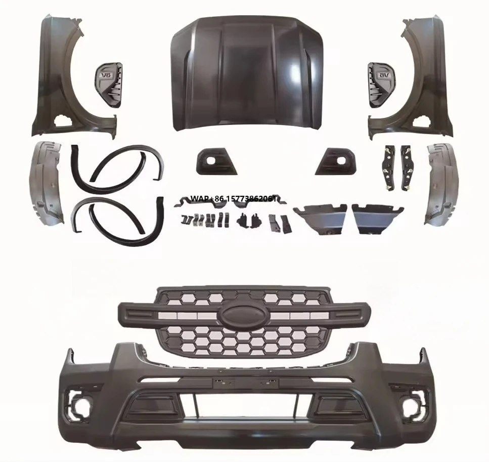 

Car Accessories Facelift Bumper Body Kits Grill for 12-21 Ranger T6 T7 T8 Upgrade to 23 Ranger Body Kit