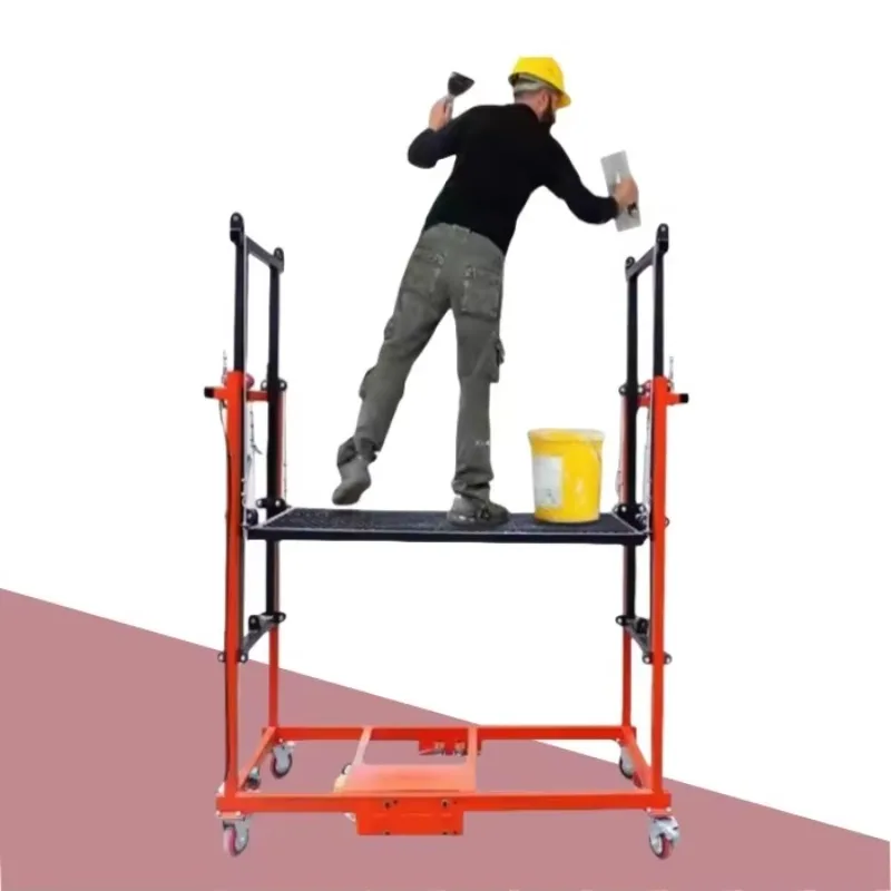 

[Best-Selling] 500Kg Mobile Foldable Lift Platform Load Metal Scaffolding Portable Automatic Electric Lifting Scaffold Lift