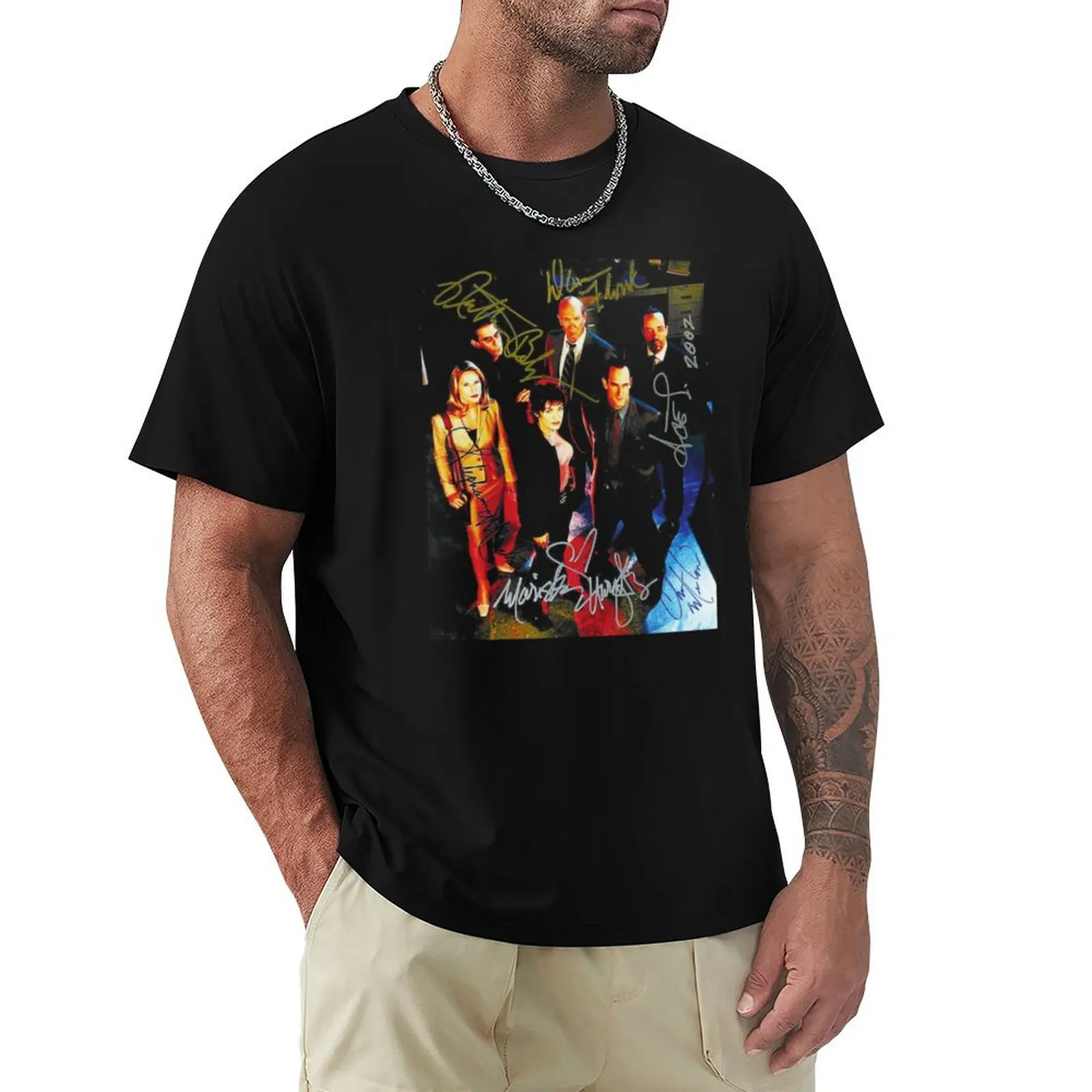 

Rafael Barba Syu Tv 7 T-Shirt Large Size Casual Tee Shirt